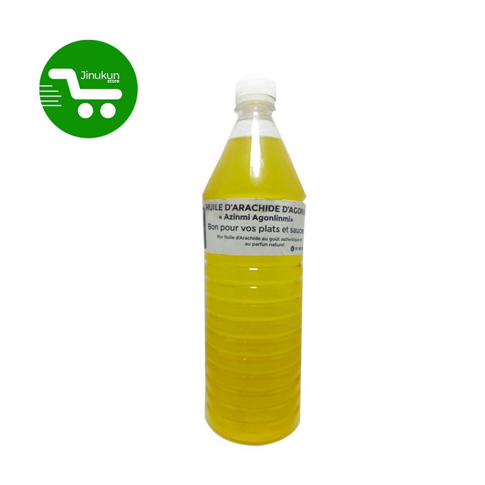 Store Jinukun Huile d’arrachide Agonlinmi 1L Tiwa